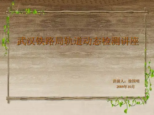 轨道动态检测
