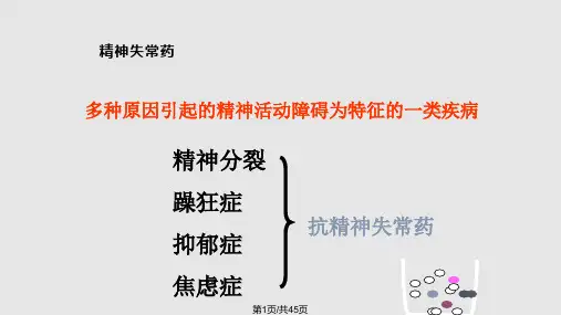 药理学抗精神病药PPT课件