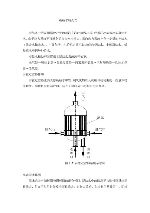 火电厂凝结水精处理文档