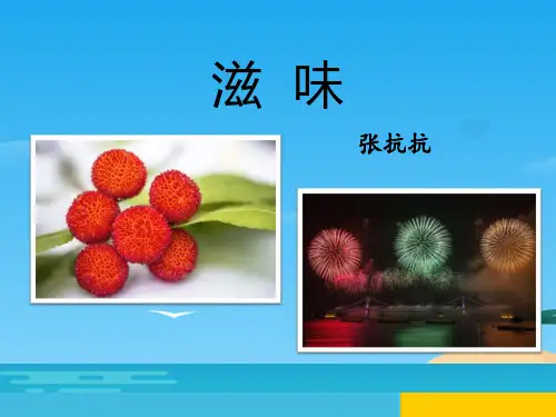 《滋味》PPT下载[优秀课件资料]