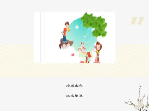 《珍爱生命-远离烟草》课件