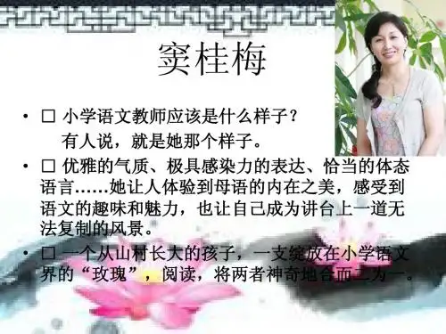 窦桂梅介绍