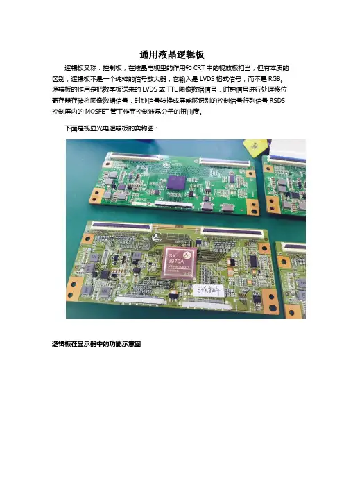通用液晶逻辑板