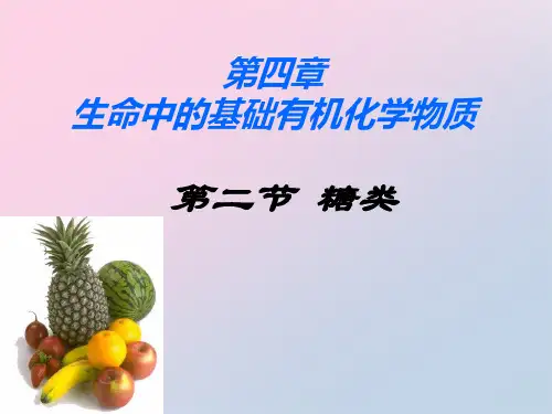 人教化学选修5第四章第二节   糖类(共24张PPT)_2