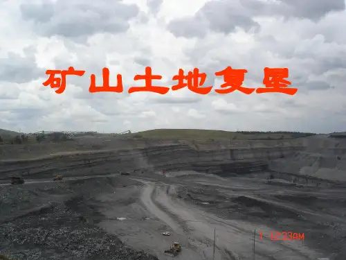 矿山土地复垦简要