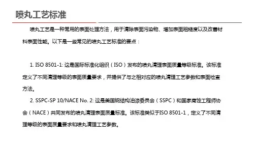 喷丸工艺标准