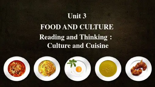 【公开课】Unit+3Reading+and+Thinking课件人教版(2019)选择性必修第二册