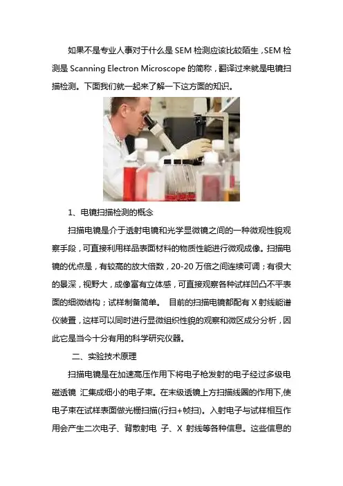 sem检测是什么