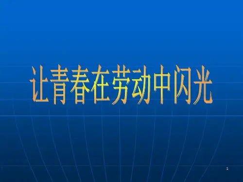 劳动PPT课件