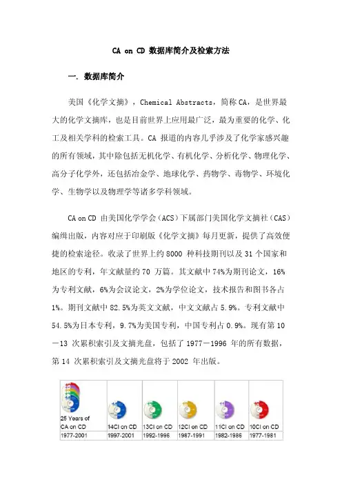 六大专业数据库简介及检索方法