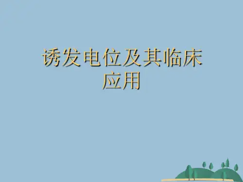 诱发电位及其临床应用