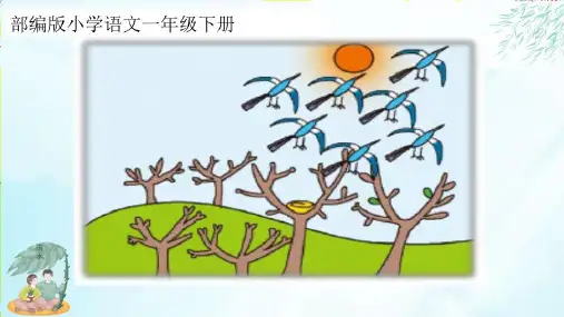 部编人教版树和喜鹊PPT课件1