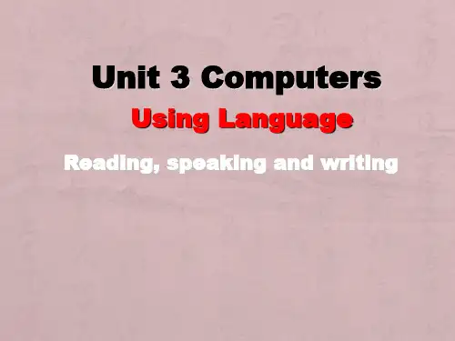 人教高中英语必修2Unit3Using Language课件 (2)