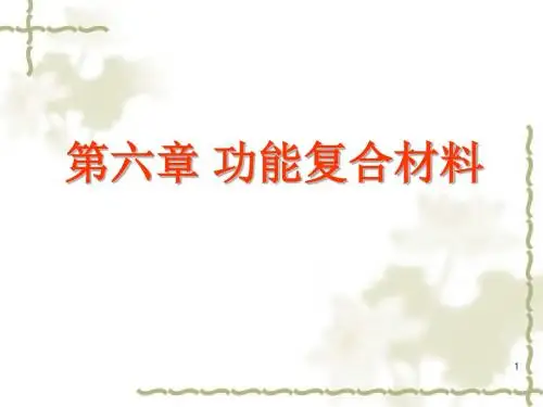 复合材料 第六章 功能复合材料
