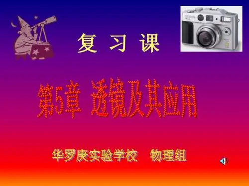 中考物理复习透镜及其应用(中学课件2019)