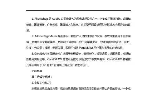 广告设计软件有哪些软件
