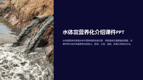 水体富营养化介绍课件