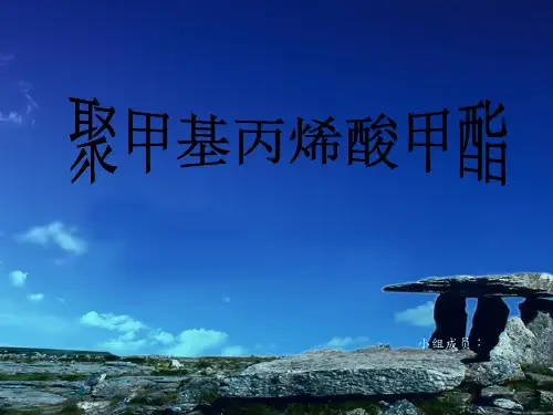 聚甲基丙烯酸甲酯