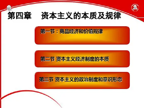资本主义的本质及规律-马克思主义基本原理概论