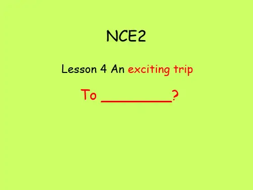 新概念英语第二册lesson4(共26张PPT)