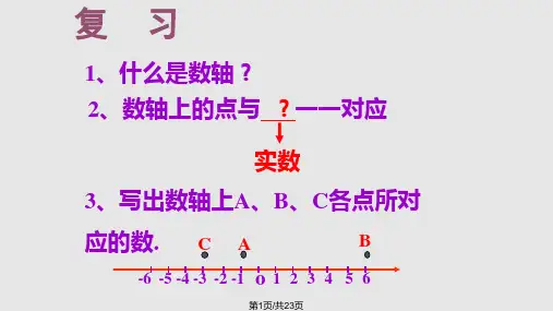 平面直角坐标系  PPT课件