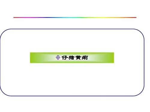仔猪黄痢