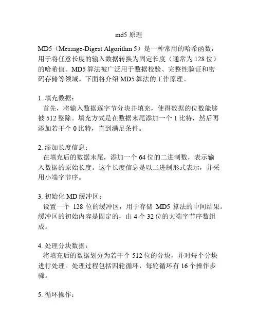 md5 原理