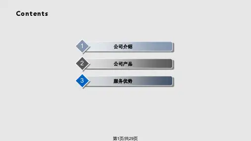 人力资源公司介绍PPT课件