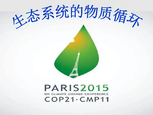人教生物必修3第5章第3节 生态系统的物质循环