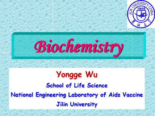 Biochemistry-chapter 1(英文1)