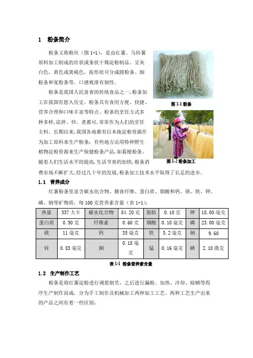 粉条厂规划设计报告