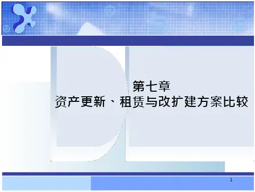 第7章资产更新、租赁与改扩建方案比较_2