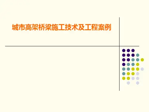 城市高架桥梁施工技术及工程案例[详细]
