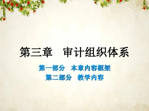 审计组织体系(ppt 35页)