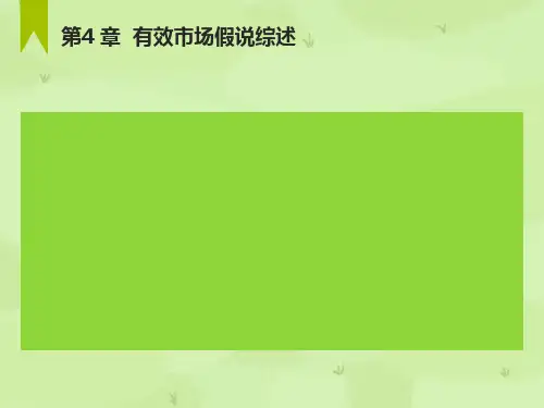 有效市场假说