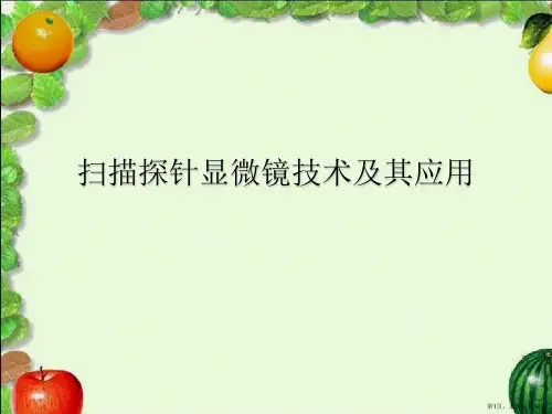 扫描探针显微镜技术及其应用