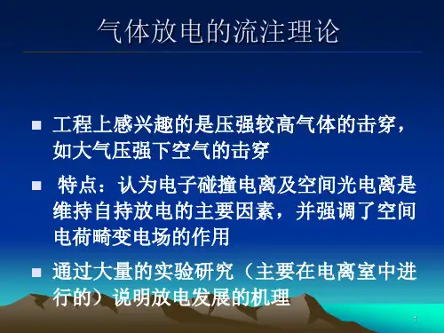 高电压技术2流注理论