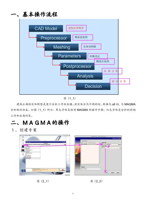 magma简明操作教程