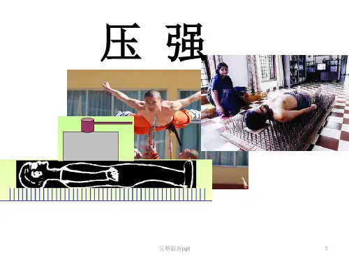 固体压强ppt课件