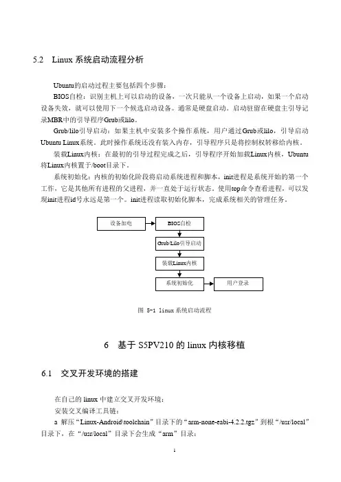 基于三星S5PV210上的LinuxKernel的移植
