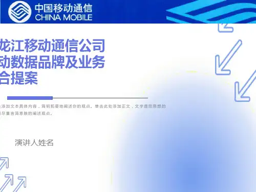 移动梦网品牌及业务推广方案