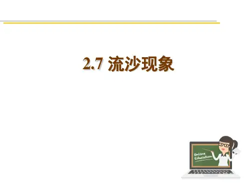 2.7流沙现象PPTtestNEW(第二讲图修改过的)