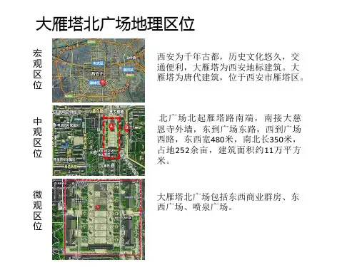 大雁塔北广场调研