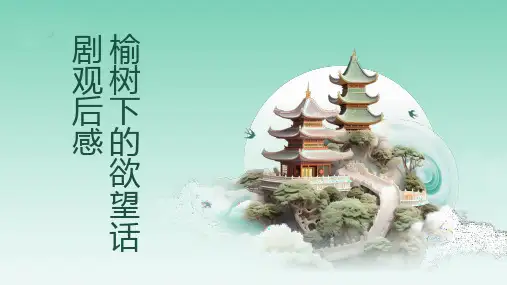 榆树下的欲望话剧观后感