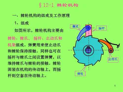 12-1 棘轮机构