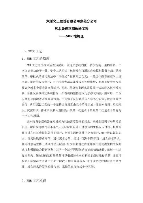 SBR池机理及流程