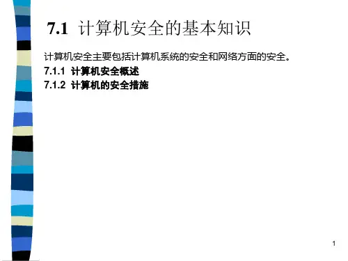 精选计算机安全讲义