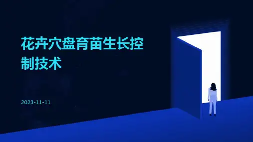 花卉穴盘育苗生长控制技术