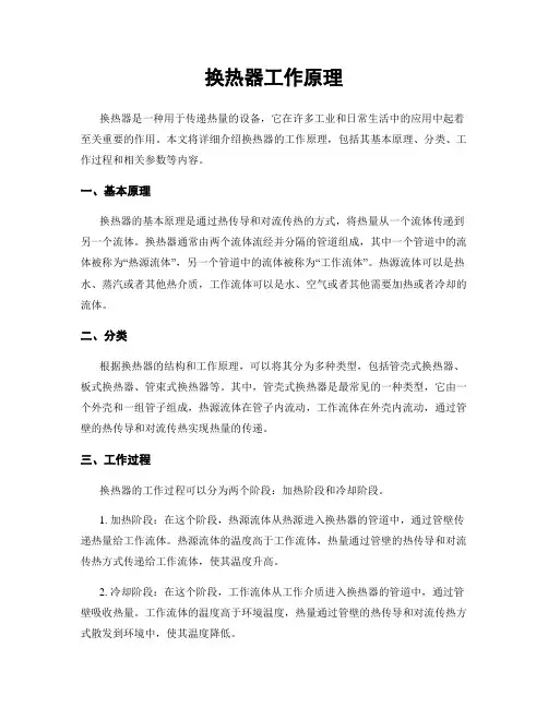 换热器工作原理