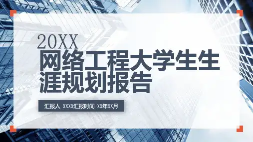 网络工程大学生生涯规划报告